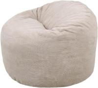 Terciopelo Acanalado - Suave y Confortable - Puff Pera con Relleno de Espuma Incluido, Óptimo Apoyo para la Espalda - Bean Bag, Sofa Puff Gigante (100 cm, Azul Marino) - details 21