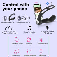Consolador masajeador de próstata Unisex, vibrador con Control remoto por aplicación, tapón anal Gay, inalámbrico, productos para adultos - details 11