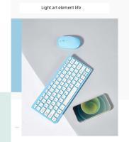 Juego combinado portátil de 2,4G, mini teclado y ratón para ordenador portátil, Mac, escritorio, TV, inteligente, PS4 - details 2