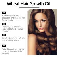 Cuidado del trigo para un cuidado fuerte y grueso, aceite esencial para fortalecer el cabello liso y brillante. - details 6