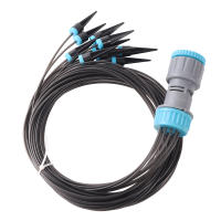 Kit de riego por goteo de 10 cabezales, dispositivo de riego por filtración de agua automática para jardín, invernadero, balcón, maceta, plantas - details 6