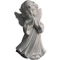 Adorables Figuras de Hada de Flor Retro Europea Escultura de Corazón de Niña en Resina - details 0