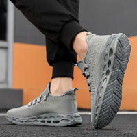 Zapatillas de correr a la moda para hombre, deportivas atléticas, transpirables, cómodas, ligeras, informales, antideslizantes, para gimnasio, entrenamiento, uso diario - details 6