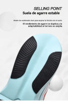Zapatos de superficie de malla transpirable de verano, ligeros, de talla grande, adecuados para deportes - details 16