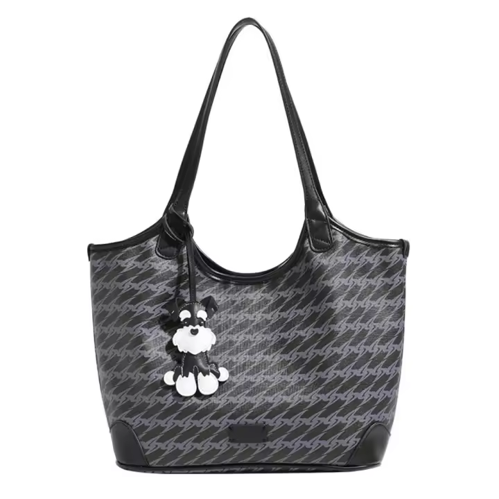 Niche bolso tote de trufa negra nuevo bolso de viaje para mujer bolso de hombro de gran capacidad - 1