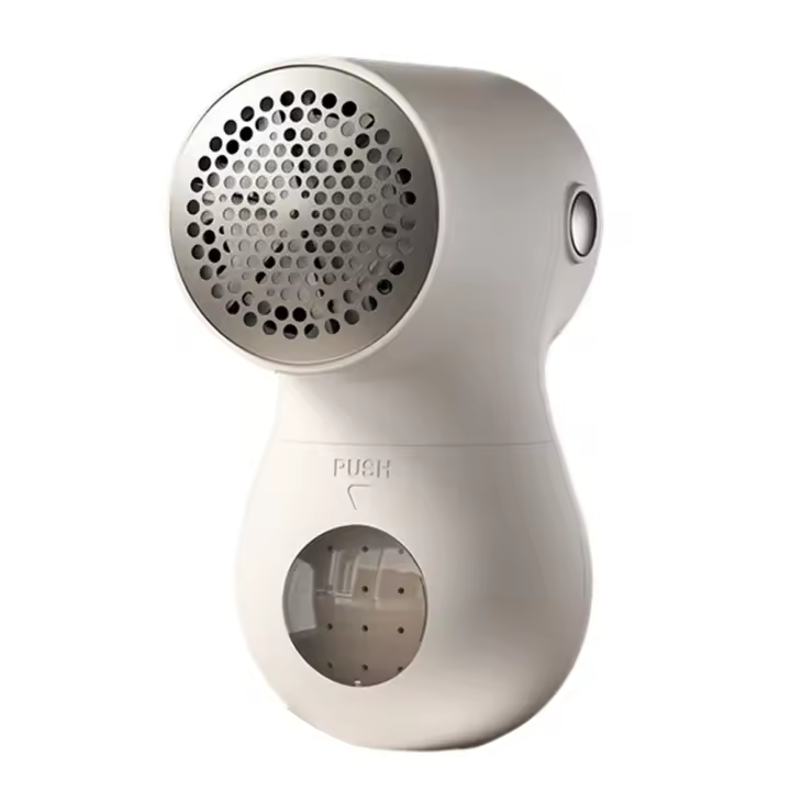 Cortadora de Bolas de Cuero Eléctrica with Carga USB Defuzzer para Hogar, Hojas de 6, Pantalla LED, Aspiradora de Alta Potencia 600-1200 Watts - 1