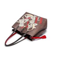 Mochila de Viaje Retro Clásica Leten Patrón de Oso de Dibujos Animados Gran Capacidad - details 7