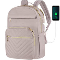Mochila para ordenador portátil de 15,6 pulgadas, Mochila para mujer, antirrobo, viaje, trabajar, fiesta - details 1