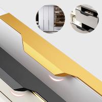 Perilla moderna de aleación de aluminio para puerta de armario, tirador oculto para cajón de cocina - details 1