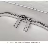 Mochila De piel auténtica para mujer, bolso de hombro de piel de vaca con retales, antirrobo, para viaje, universidad, 2023 - details 4
