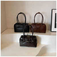 Bolso "Hombro de Mujer 2025" |   Retro grande |   Almohada estilo Boston. |   Bolso de hombro elegante para oficina y vida. |    "De mujer | | | | - details 1
