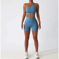 Conjunto de Yoga Sin Costuras para Mujeres Uniforme de Gimnasio de Entrenamiento Sujetador PIESS - details 41