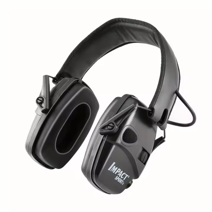 Orejera para disparar electrónica táctica Original, auriculares antiruido para deportes al aire libre, amplificación de sonido de impacto - 1