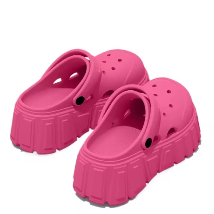 Zapatos de verano para mujer, sandalias de playa con suela gruesa de EVA, pantuflas antideslizantes de moda, sandalias de aumento de altura para interiores y exteriores - 1