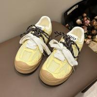 Zapatos informales De malla para mujer, zapatillas Retro transpirables De suela gruesa, De entrenamiento, para verano - details 38