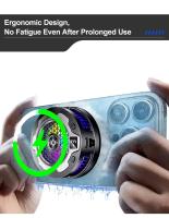 Cargador inalámbrico SL15 de 15W, radiador para teléfono móvil, enfriador magnético semiconductor SL17, ventilador pequeño para teléfono móvil, radiador con abrazadera trasera. - details 7
