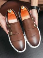 Nueva calidad al por mayor, zapatos de vestir negros de primavera, diseño de hebilla, zapatillas formales informales para hombres después del trabajo, fábrica de Wenzhou - details 8