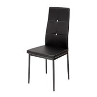Conjunto de Silla de Comedor de Descuento Promocional Silla de Comedor Asequible con respaldar cómodo, cuero suave, duradero, fácil de limpiar, sencillo y elegante Estilo nórdico Disponible en 4 Colores - details 9