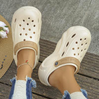 Sandalias de Plataforma Gruesa para Mujer Verano 2024 Suela Gruesa, Antideslizante, Adecuada para Playa y Jardín - details 5