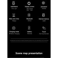 Reloj Inteligente NFC de Pantalla Grande HD Callada Bluetooth Presión Arterial - details 22