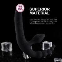 Consolador realista para el ano, vibrador con cuentas, tapón anal, masajeador de doble penetración, bragas vibratorias - details 2