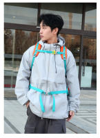 Mochila ligera de gran capacidad para hombre y mujer, bolso de hombro para viaje al aire libre, senderismo y acampada - details 9