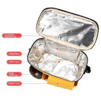 Organizador momia bolsa colgante de viaje grande portabotellas accesorios para cochecito de bebé - details 3