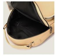 Mochila Mini OKKID Compacta Bolsa de Viaje en Cuero Azul y Amarillo Bolsa de Hombro para Mujeres - details 22