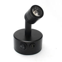 Lámpara LED recargable por USB de 3W con ventosa, luz de enfoque para pantalla, pintura, armario de imágenes, 4000K - details 6