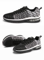 Zapatillas de correr para exteriores transpirables de malla Tamaño grande para parejas, con suelo de aire amortiguado Zapatillas deportivas casuales para hombres y mujeres - details 16