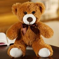 Muñeco de peluche de oso de peluche para niños, pajarita linda, 7 colores, 35cm, recién llegado, regalo - details 3