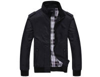 Chaqueta bomber ligera para hombre Estilo casual Material de poliéster de corte delgado - details 4