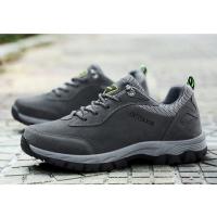 Zapatos De Senderismo Para Hombre Botas De Trekking Deportivas Transpirables De Cuero Respirables Antideslizantes Cómodas Para Acampar Y Caminar En Verano - details 4