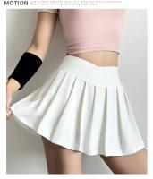 Falda de tenis de ocio para mujer, pantalones cortos con forro interior para porristas de golf, faldas plisadas para correr, deporte atlético, gimnasio y entrenamiento - details 4