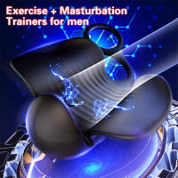 Vibrador de choque eléctrico para hombres, masturbador masculino, entrenamiento de resistencia, masajeador Sexual, anillo de glande, entrenador, juguete Sexual - details 24