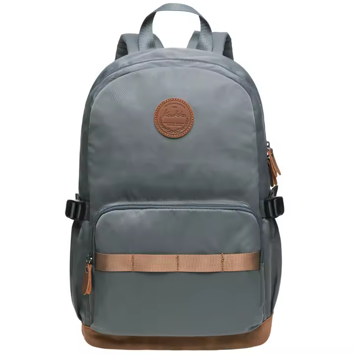 KAUKKO Mochila elegante de tela Oxford, mochila de viaje, bolso ligero para senderismo - 1