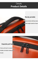 Mochila de viaje de negocios para hombre, puerto de carga USB, bolsillo separado para ordenador portátil, resistente al agua - details 1