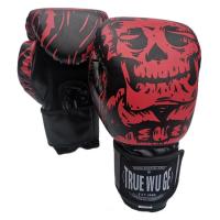 Guantes de Boxeo MMA para Hombres y Mujeres Manoplas Deportivas de PU con Calavera - details 0