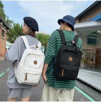 Mochila de lona para hombre y mujer, bolsa de viaje Retro Para chica, Chico, portátil, estudiante, moda escolar, 2023 - details 12