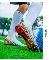 Botas de fútbol profesionales AG para hombres, zapatos de fútbol para niños, tacos altos para el tobillo, zapatillas de fútbol de hierba, zapatos de entrenamiento de Futsal, gran oferta - details 24