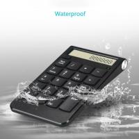 Teclado numérico inalámbrico 2 en 1, 2,4G, con calculadora de pantalla LCD, para ordenador portátil, PC, para Finanzas/contabilidad/finanzas - details 4