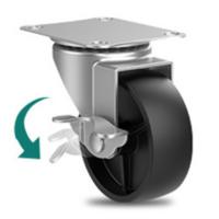 Ruedas giratorias de 360°