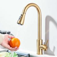 Rociador extraíble de agua fría y caliente de níquel cepillado para grifo de fregadero de cocina - details 18