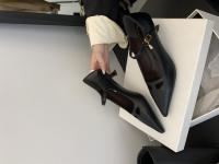 Zapatos Mary Jane Retro Punta de Cabeza Afilada, Depósito Bajo, Estilo Stiletto Versátil para Mujeres - details 1