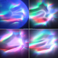 Proyector de Aurora de Arcoíris LED RGB Efecto de Luz de Baile DJ Disco - details 13