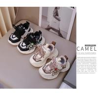 Zapatillas deportivas de malla de aire para niños y niñas, zapatos de tenis con Oso de estrella lindo, zapatillas informales para correr, resistentes al desgaste, a prueba de suciedad, 2024 - details 2