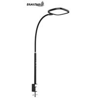 Pinza de escritorio LED, 77cm 24W Lampara escritorio con doble barra de luz, potente lámpara monitor con sensor de luz, para mesa, estudio, oficina, trabajo, pantalla de ordenador - details 13