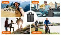 Moqueta Ligera Antirrobo de 20-25L para Hombres y Mujeres - Múltiples Compartimentos, Correas Ajustables, Diseño Duradero de Cáscara Suave en 6 Colores (, Blanco, Gris, Beige, Azul Marino, Rosa) - Mochila Diaria para la Escuela, Trabajo, Deportes al Aire - details 2