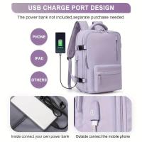 Mochila para maleta de cabina Ryanair para mujer, equipo de mano impermeable con USB - details 69
