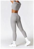 Pantalones de Yoga de Cintura Alta para Mujer Pantalones Deportivos Delgados y con Efecto Adelgazante Material de Nylon Ideal para Actividades al Aire Libre en Otoño e Invierno - details 19